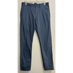 NWT J.Crew Mens Pants Slim Fit Flex Chino 29X32 Blue Classic Preppy